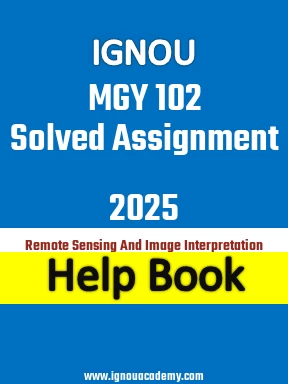 IGNOU MGY 102 Solved Assignment 2025
